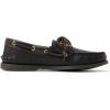Sperry Men’s Authentic Original™ 2-Eye Boat Shoe, Black/Amaretto, 7