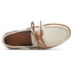 Sperry Men’s Authentic Original™ 2-Eye Boat Shoe, White Leather, 8