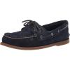 Navy Suede