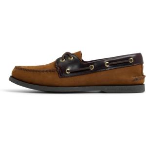Sperry Men’s Authentic Original 2-Eye Boat Shoe(Brown)