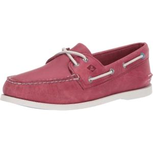 Sperry Men’s Authentic Original 2-Eye Boat Shoe(Cherry)