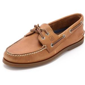 Sperry Men’s Authentic Original 2-Eye Boat Shoe(Sahara)
