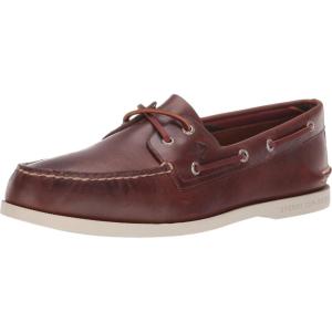 Sperry Men’s Authentic Original 2-Eye Boat Shoe(Tan Varsity)