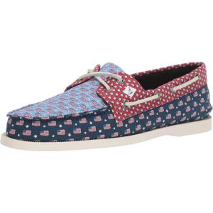 Sperry Men’s Authentic Original 2-Eye Boat Shoe(Usa Patchwork)
