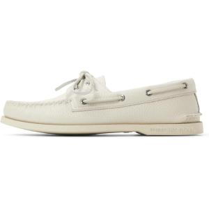 Sperry Men’s Authentic Original 2-Eye Boat Shoe(White)