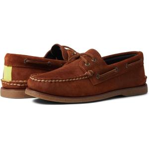 Sperry Mens Gold Cup™ Authentic Original™ 2-Eye Boat Shoe(Tan Suede)