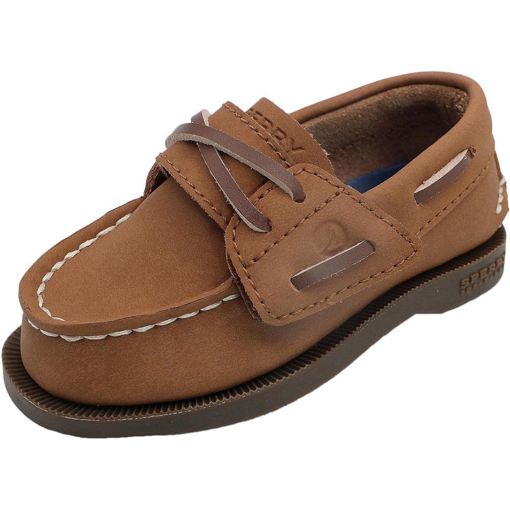 imageSperry UnisexChild Authentic OriginalBoat ShoeDark Tan