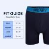 Sperry 4-Pack Everyday Men’s Performance Boxer Briefs – Quick-Dry, Breathable, Comfortable Polyester Boxer Briefs for Men(Dark Green Multi)