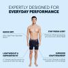 Sperry 4-Pack Everyday Men’s Performance Boxer Briefs – Quick-Dry, Breathable, Comfortable Polyester Boxer Briefs for Men(Green Multi)