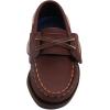 Sperry Unisex-Child Authentic OriginalBoat Shoe(Chocolate With Hook & Loop Closure)