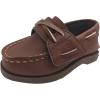 Sperry Unisex-Child Authentic OriginalBoat Shoe(Chocolate With Hook & Loop Closure)