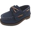 Sperry Unisex-Child Authentic OriginalBoat Shoe(Navy With Hook & Loop Closure)