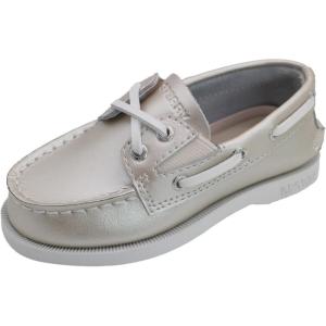 Sperry Unisex-Child Authentic OriginalBoat Shoe(Champagne)