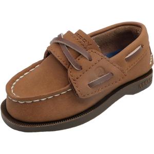 Sperry Unisex-Child Authentic OriginalBoat Shoe(Dark Tan)