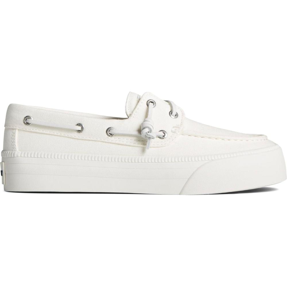 imageSperry Womens Bahama 30 Boat ShoeWoven White