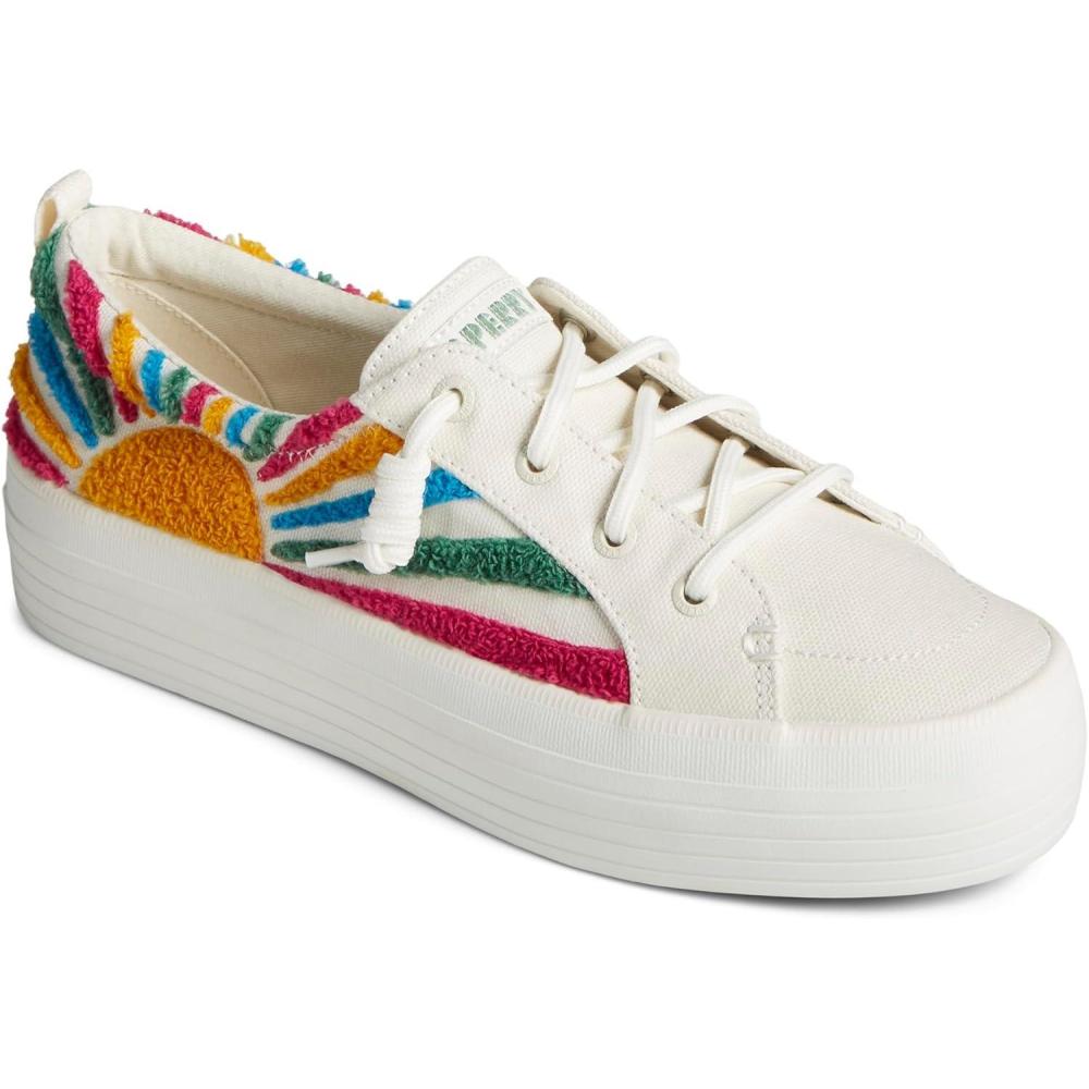 imageSperry Womens Crest Vibe PlatformSneakerResort White