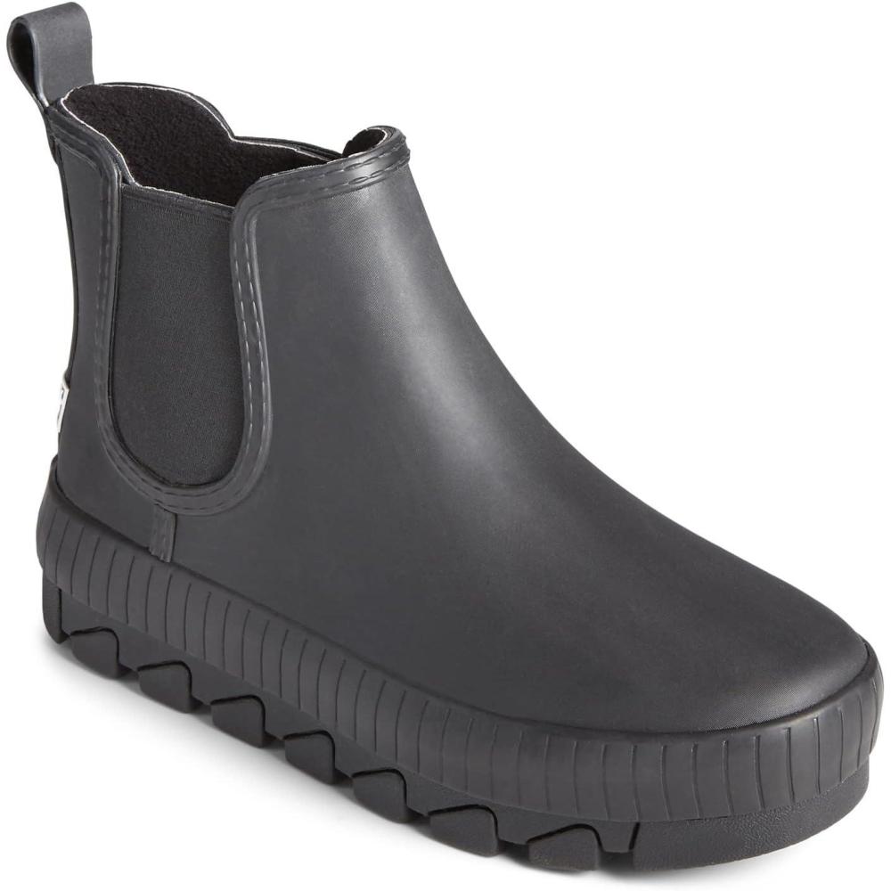 imageSperry Womens Torrent Chelsea Waterproof Rain BootBlack