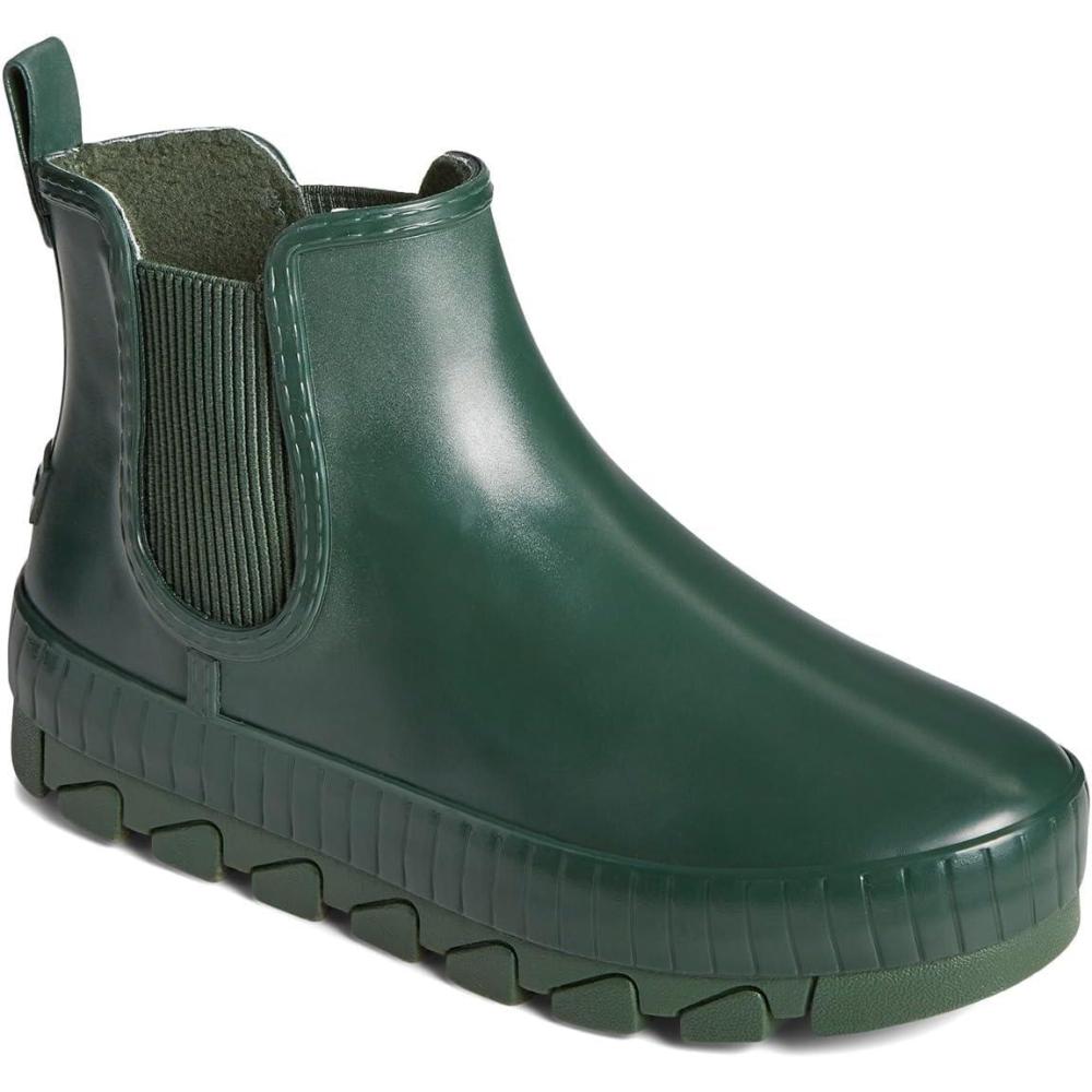 imageSperry Womens Torrent Chelsea Waterproof Rain BootDark Green