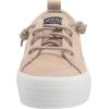 Sperry Womens Crest Vibe PlatformSneaker(Natural Lthr)