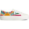 Sperry Womens Crest Vibe PlatformSneaker(Resort White)