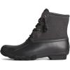 Sperry Women’s Saltwater Core Boots(Black Leather)