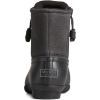 Sperry Women’s Saltwater Core Boots(Black Leather)
