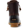 Sperry Womens Saltwater™ Duck Boot(Dark Brown/Tan)