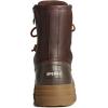 Sperry womens Saltwater 2.0 Duck Boot(Dark Brown)