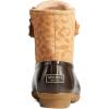 Sperry womens Saltwater Cheetah Duck Boot(Tan)