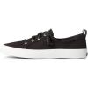 Sperry Women’s Crest Vibe Core Sneaker(Black)