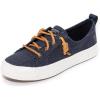 Sperry Women’s Crest Vibe Core Sneaker(Linen Navy)