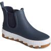 Sperry Women’s Torrent Chelsea Waterproof Rain Boot(Navy/White)