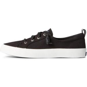 Sperry Women’s Crest Vibe Core Sneaker(Black)