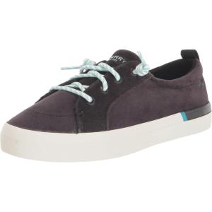 Sperry Women’s Crest Vibe Core Sneaker(Black Cotton)