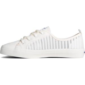 Sperry Women’s Crest Vibe Core Sneaker(Mesh White)