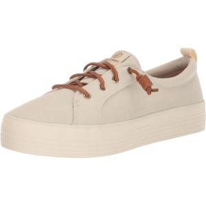 Sperry Womens Crest Vibe PlatformSneaker(Bone)
