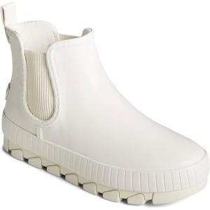 Sperry Women’s Torrent Chelsea Waterproof Rain Boot(White)