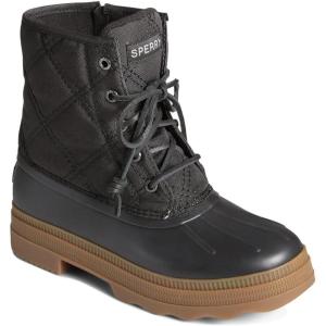 Sperry womens Saltwater 2.0 Duck Boot(Textile Black)