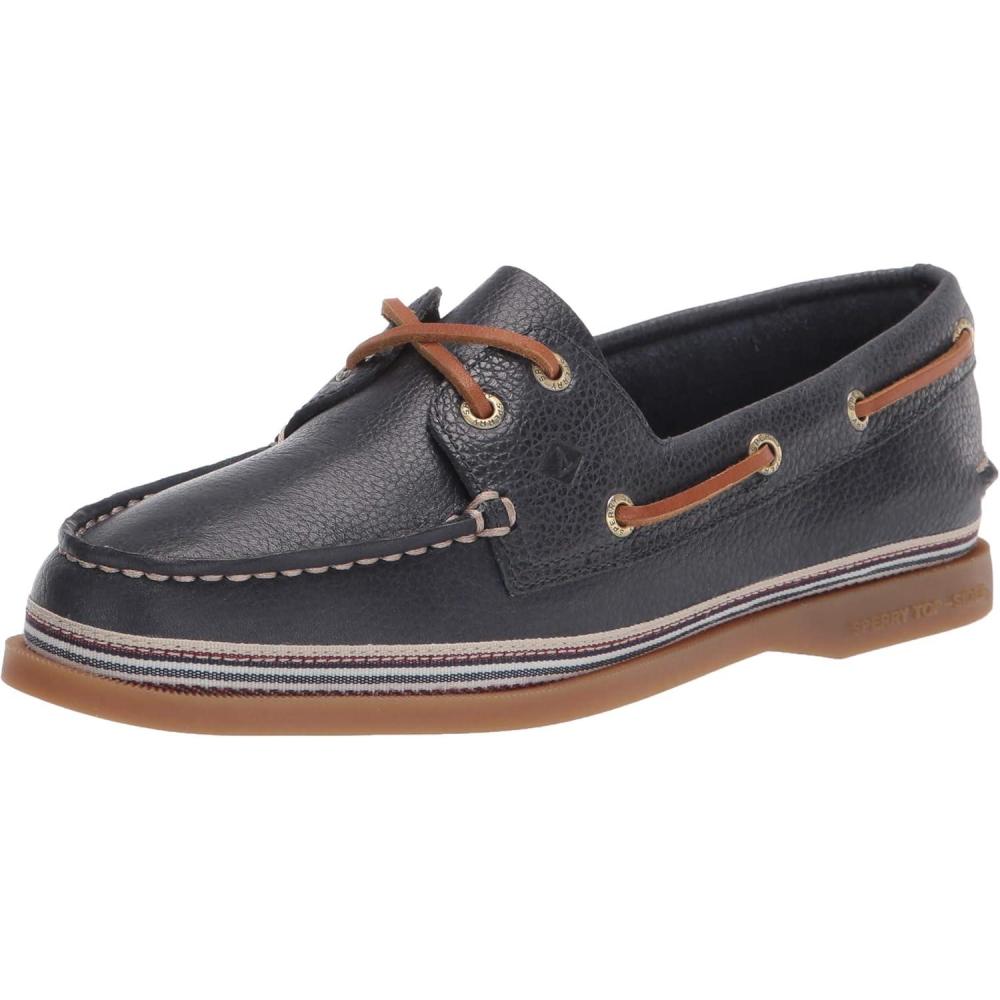 imageSperry Womens AO 2Eye Boat ShoeNavy Tumbled