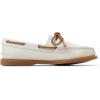 Sperry Womens A/O 2-Eye Boat Shoe(Smooth White)