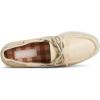 Sperry Womens A/O 2-Eye Boat Shoe(White Leather)