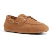 Sperry Women’s Slim Boat Shoe, Tan, 5