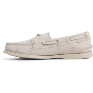 Sperry Womens A/O 2-Eye Boat Shoe(Floral Suede)