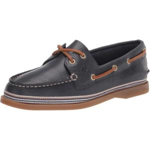 Sperry Womens A/O 2-Eye Boat Shoe(Navy Tumbled)