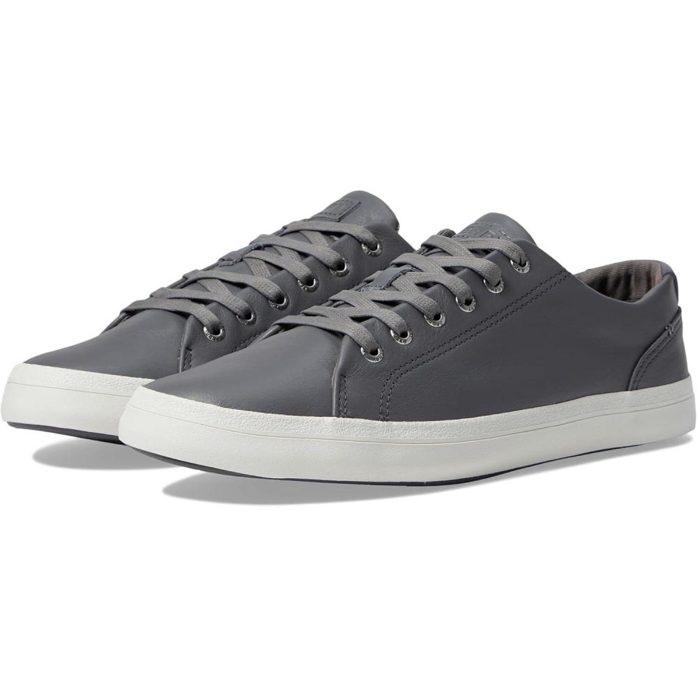 imageSperry Mens Striper Leather SneakersLeather Grey