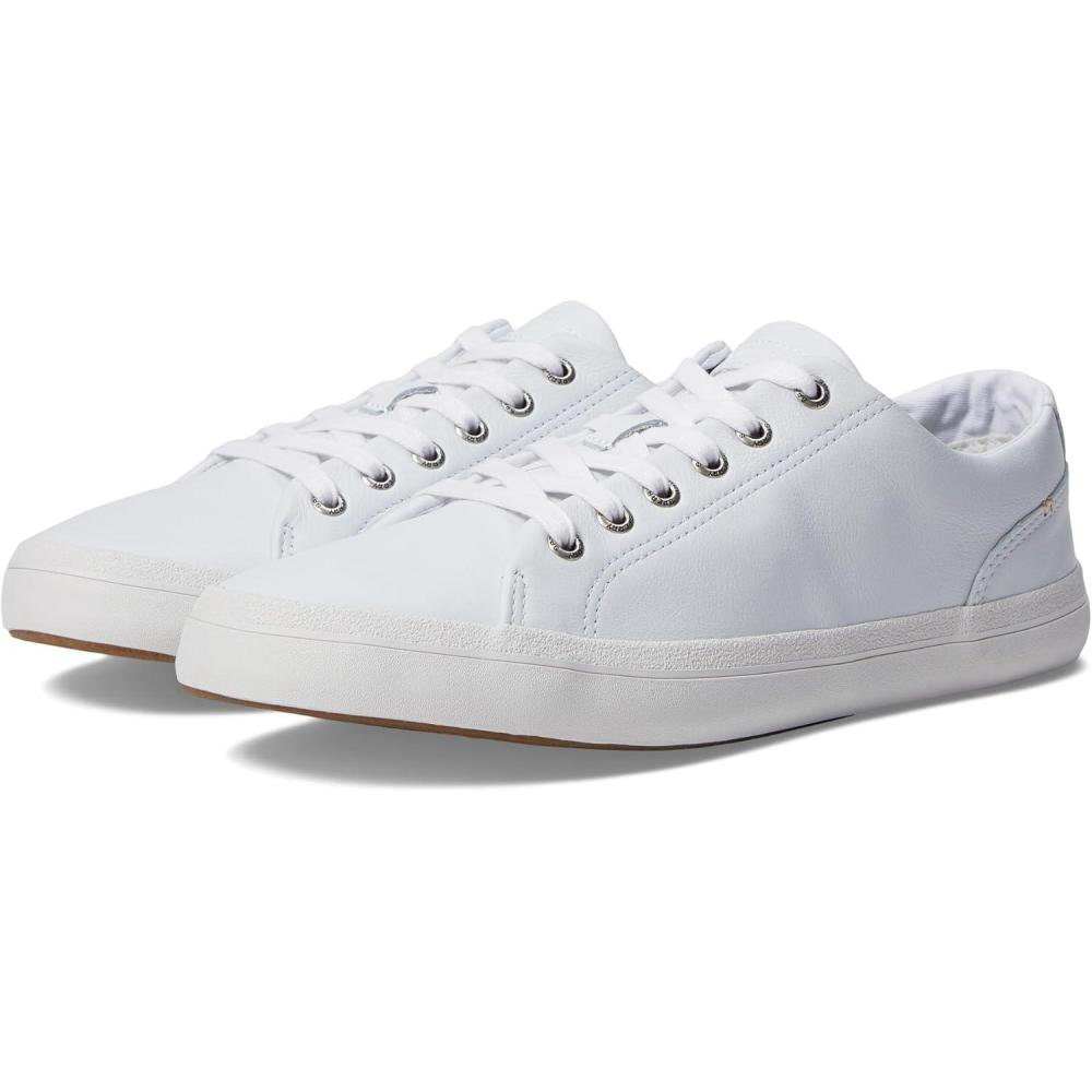 imageSperry Mens Striper Leather SneakersLeather White