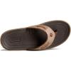 Sperry mens Baitfish ThongSandals(Brown)