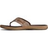 Sperry mens Baitfish ThongSandals(Brown)
