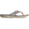 Sperry mens Baitfish ThongSandals(Grey)