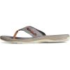Sperry mens Baitfish ThongSandals(Grey)